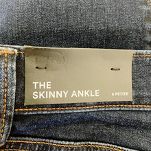Load image into Gallery viewer, Ann Taylor | Womens Dark Wash The Skinny Ankle Jeans | Size: 6P
