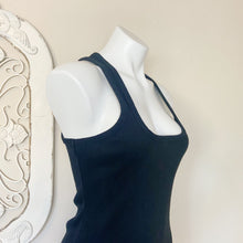 Load image into Gallery viewer, Anthropologie | Womens Maeve Black Ribbed Tank Top | Size: S
