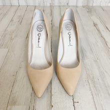 Load image into Gallery viewer, Jeffrey Campbell | Womens Nude Pointed Toe Ibiza Pump | Size: 7.5
