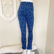 Load image into Gallery viewer, Chico&#39;s | Womens Zenergy Indigo Twilight Paisley Medallion Ankle Pants with Tags | Size: M
