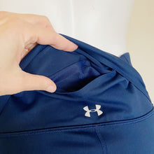 Load image into Gallery viewer, Under Armour | Women&#39;s Navy Blue Athletic Workout Leggings | Size: L
