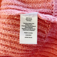 Load image into Gallery viewer, Talbots | Women&#39;s Salmon Cable Knit Long Sleeve Pullover Sweater with Tags | Size: L
