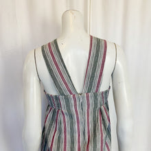 Load image into Gallery viewer, Urban Outfitters | Women&#39;s Green and Red Stripe Dress | Size: S
