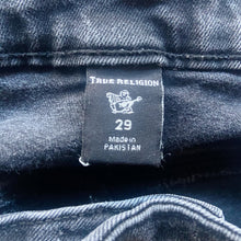 Load image into Gallery viewer, True Religion | Womens Black High Rise Super Skinny "Halle" Jean | Size: 29
