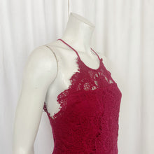 Load image into Gallery viewer, Free People | Women&#39;s Burgundy Lace Dress | Size: L
