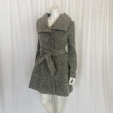 Load image into Gallery viewer, Lady Von Hart | Women&#39;s Gray Wool Blend Belted Long Coat | Size: S
