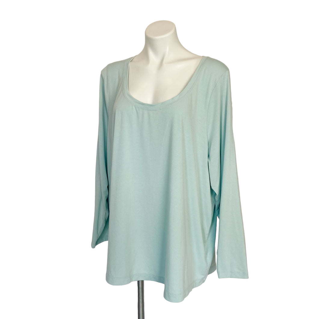 Athleta | Women's Light Blue Stratus II Long Sleeve Pullover Top | Size: 2X