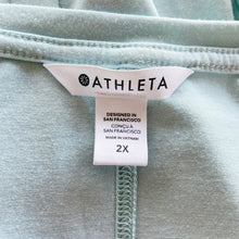 Load image into Gallery viewer, Athleta | Women&#39;s Light Blue Stratus II Long Sleeve Pullover Top | Size: 2X
