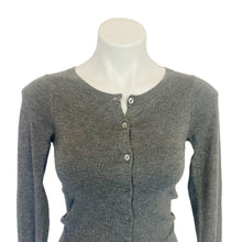 Load image into Gallery viewer, Express | Women&#39;s Gray Button Cardigan Sweater | Size: XS
