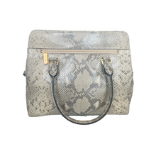 Load image into Gallery viewer, Michael Kors | Women&#39;s Snakeskin Leather Large Satchel Bag
