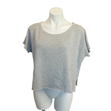 Load image into Gallery viewer, Athleta | Womens Heather Gray Short Sleeved Crop Pullover Top | Size: S
