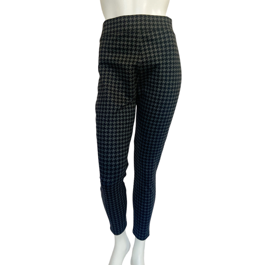 Maurices | Women's Black and Gray Houndstooth Pants | Size: M Short