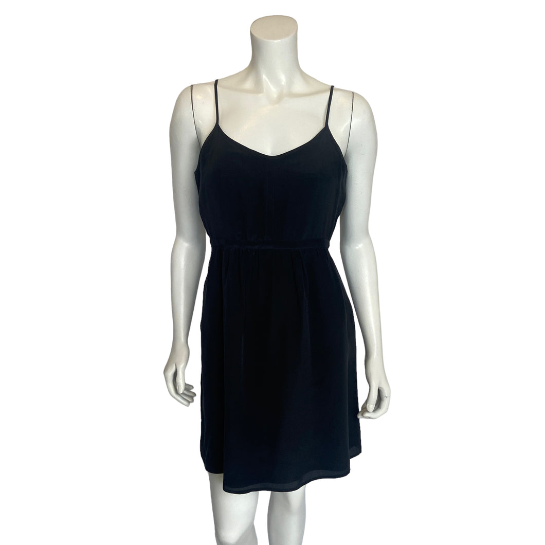 Broadway & Broome | Women's Black Silk Dress | Size: 8