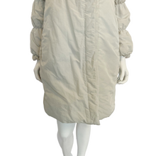 Load image into Gallery viewer, Piazza Sempione | Women&#39;s Italian Designer Cream and Gray Long Coat | Size: S
