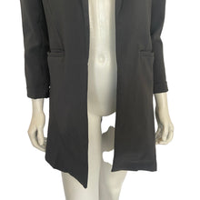Load image into Gallery viewer, Have | Women&#39;s Long Dark Gray Blazer Jacket | Size: S
